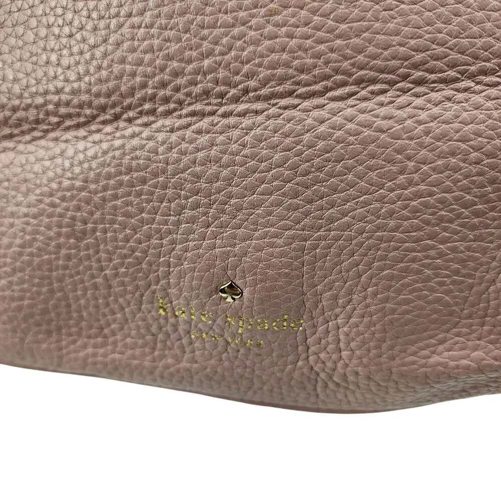 Kate Spade Pink Leather Medium Size Handbag Purse Shoulder Bag